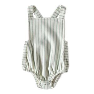 Pehr Criss-Cross One-Piece - Stripes Away Sea